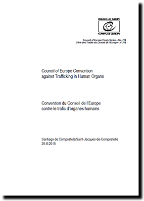 Council of Europe Convention against Trafficking in Human Organs